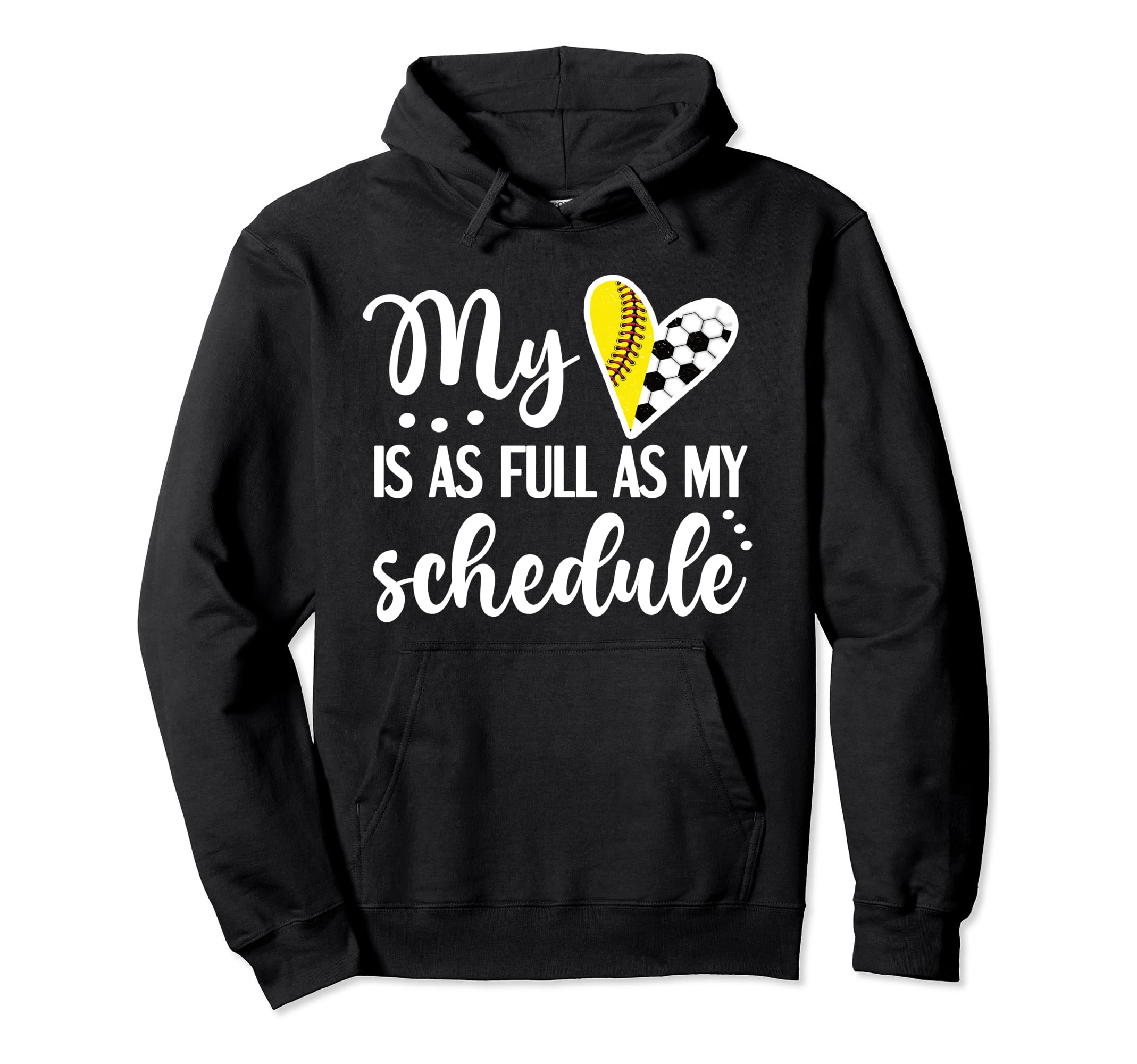 Ball Mom Proud Softball Soccer Player Hoodie - Unique Graphic for Adults - T-Shirt, Sweatshirt, Hoodie