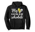 Ball Mom Proud Softball Soccer Player Mom Hoodie - Minimalist Print Unisex - T-Shirt, Sweatshirt, Hoodie