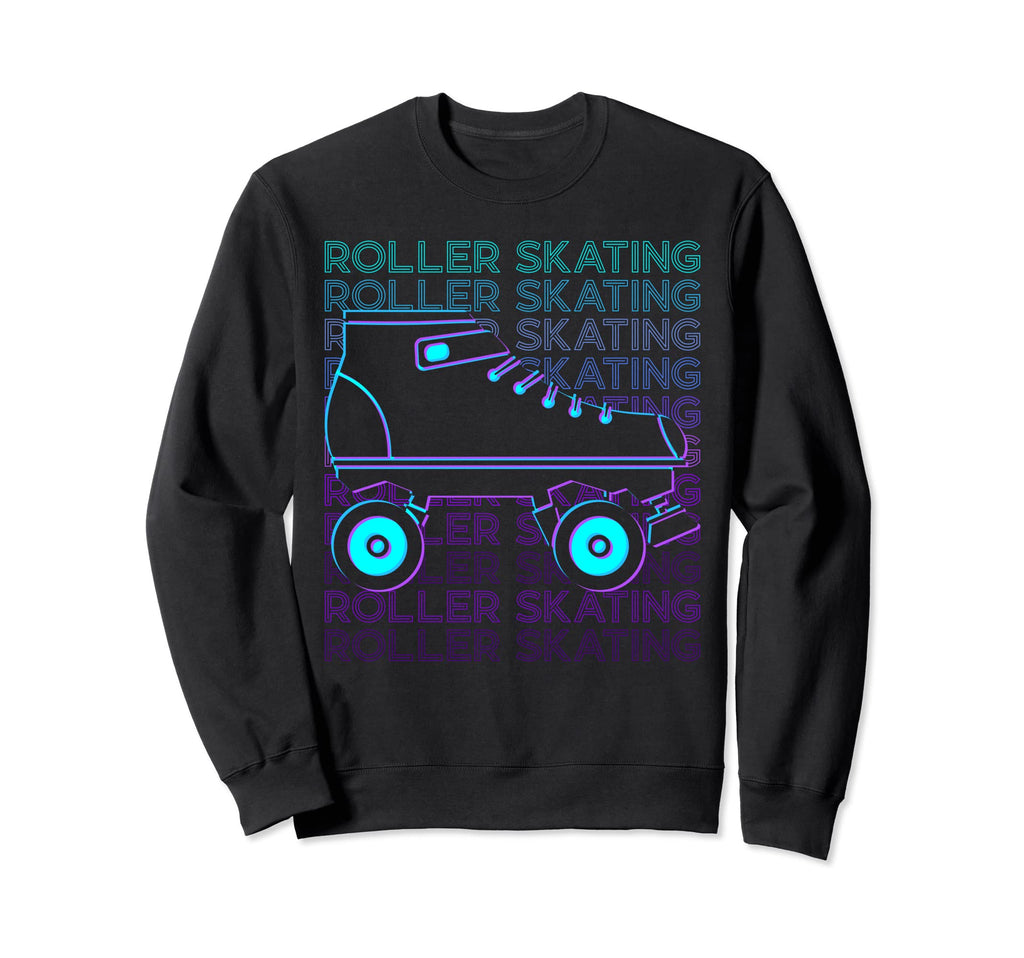 Roller Skating Roller Skater Roller Sweatshirt - Graphic Print for Adults - T-Shirt, Sweatshirt, Hoodie