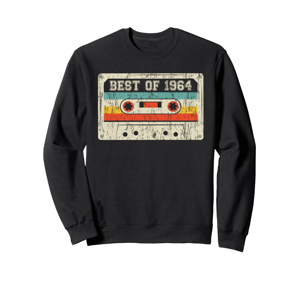 Best 1964 Birthday Yrs 1964 Sweatshirt - Trendy Graphic for Adults - T-Shirt, Sweatshirt, Hoodie