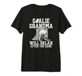 Funny Hockey Goalie Grandma Ice Hockey T-Shirt - Novelty Apparel Unisex - T-Shirt, Sweatshirt, Hoodie