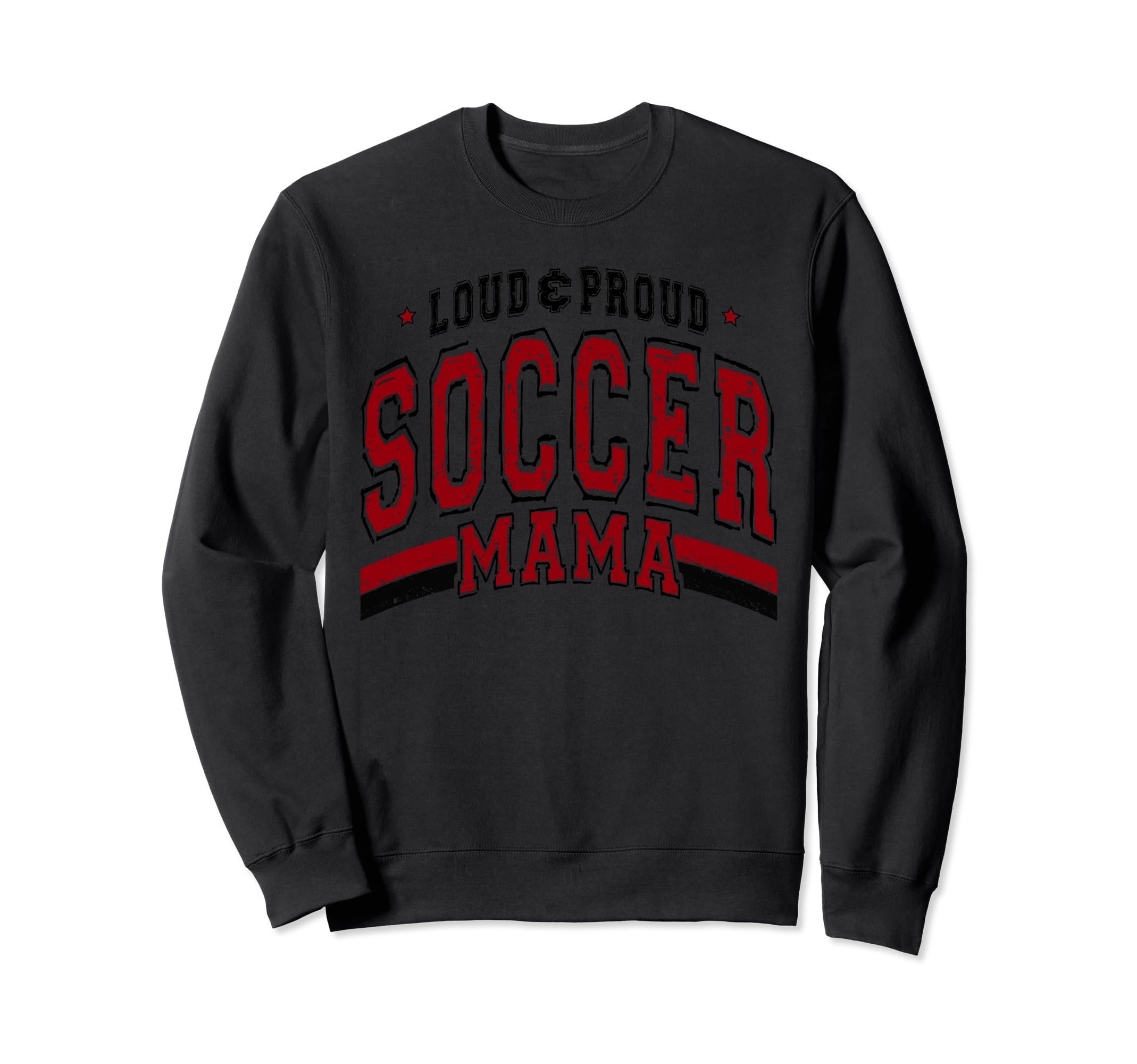 Soccer Mom Soccer Mama Mothers Sweatshirt - Aesthetic Graphic for Adults - T-Shirt, Sweatshirt, Hoodie