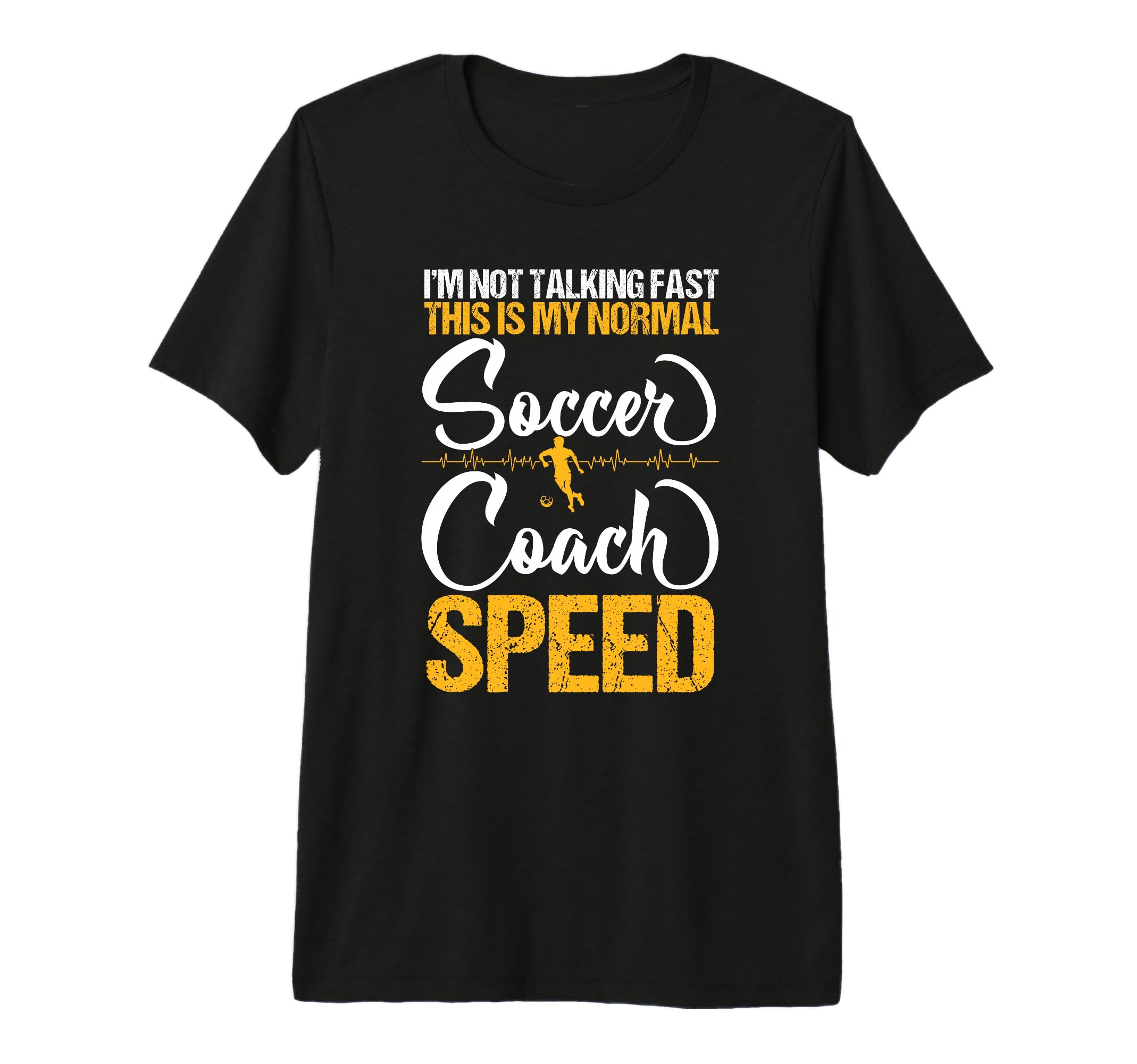 Mens Soccer Coaching Training Trainer T-Shirt - Graphic Print for Adults - T-Shirt, Sweatshirt, Hoodie