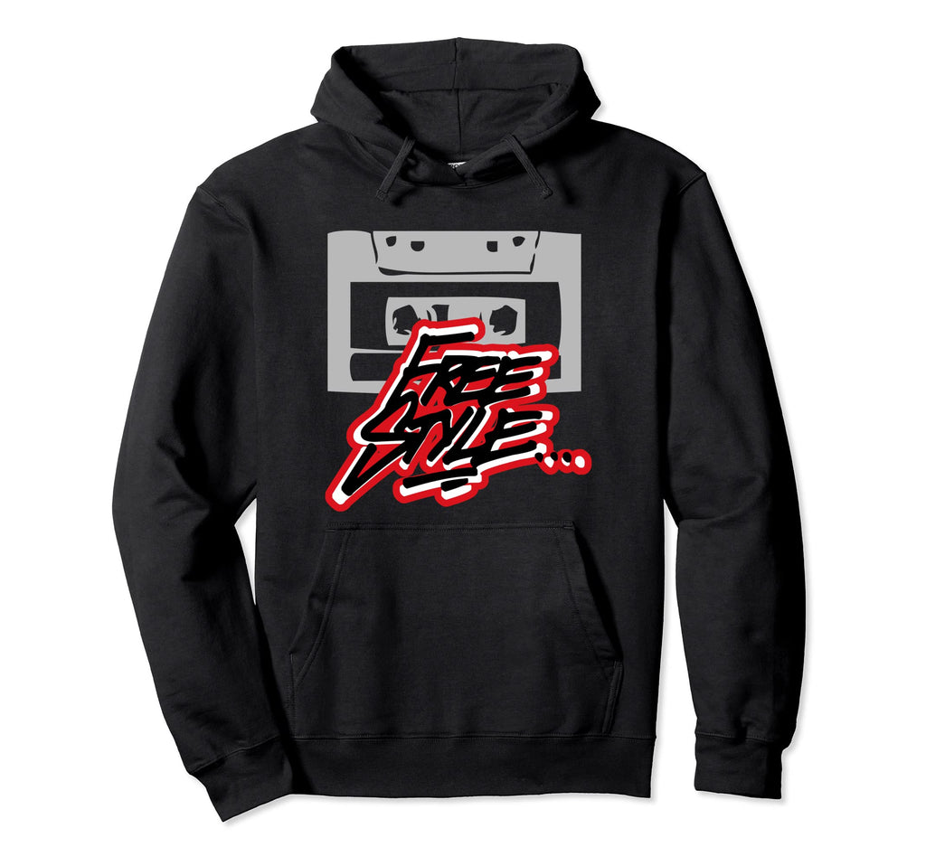 Freestyle Graffiti Cassette Hip Hop Hoodie - Novelty Apparel for Adults - T-Shirt, Sweatshirt, Hoodie