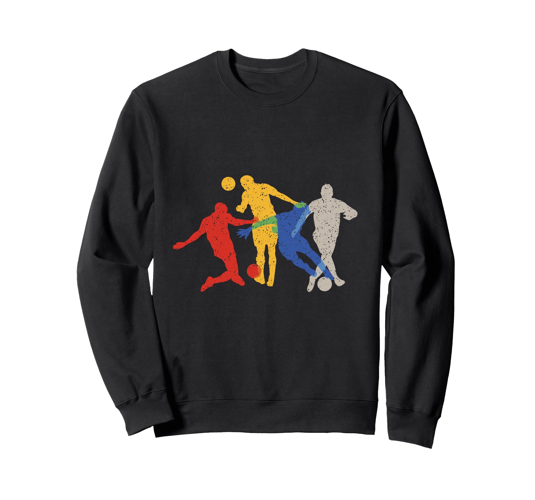 Soccer Players Silhouettes Soccer Sweatshirt - Minimalist Print for Adults - T-Shirt, Sweatshirt, Hoodie