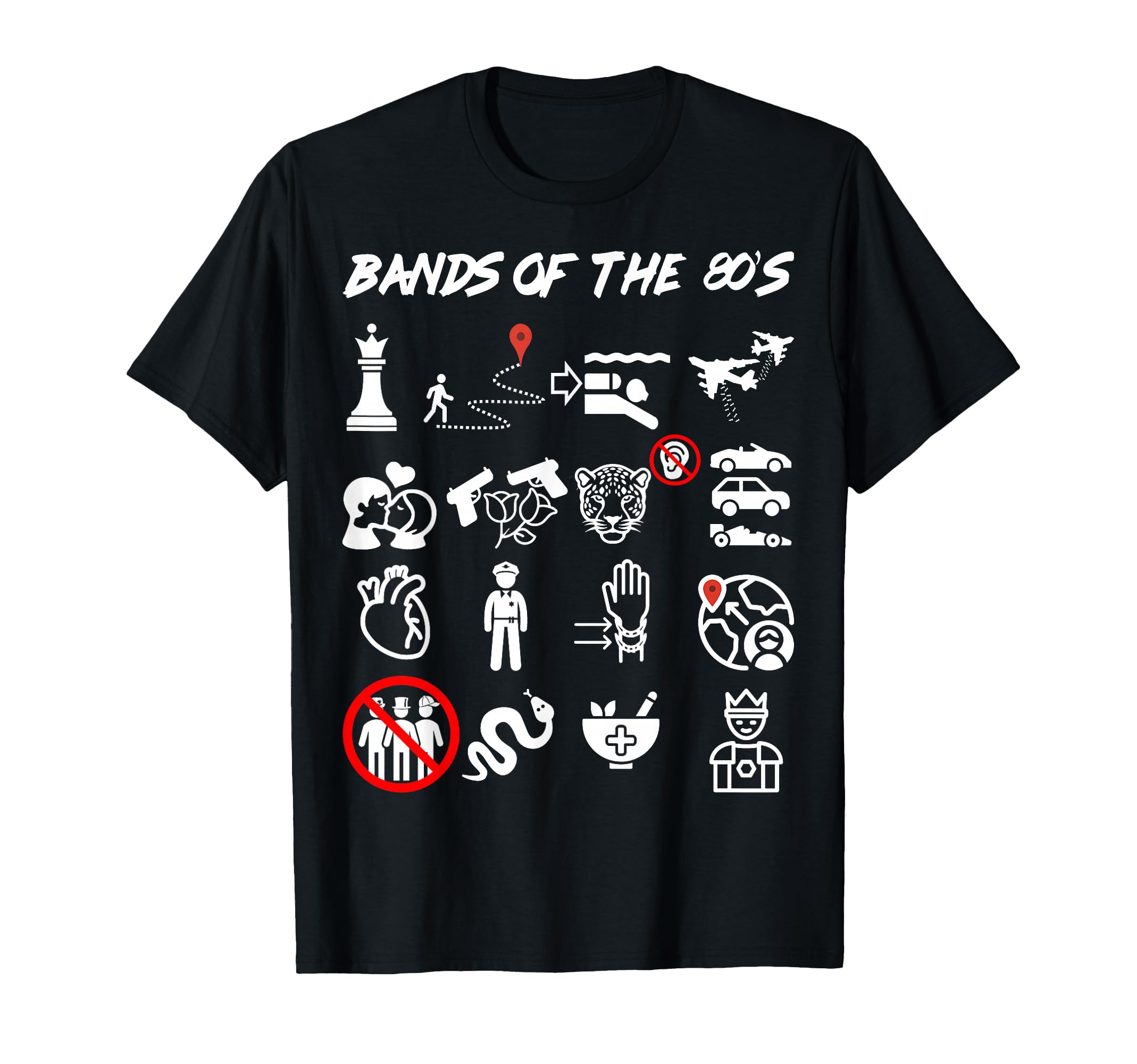 Funny Nerdy Iconic Pop Rock T-Shirt - Casual Everyday Wear for Adults - T-Shirt, Sweatshirt, Hoodie