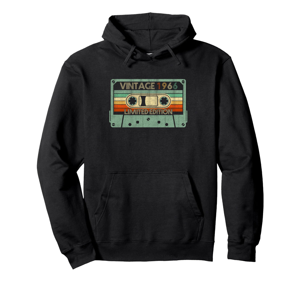 Made 1966 60Th Birthday Cassette Tape 60 Hoodie - Custom Art Print Unisex - T-Shirt, Sweatshirt, Hoodie
