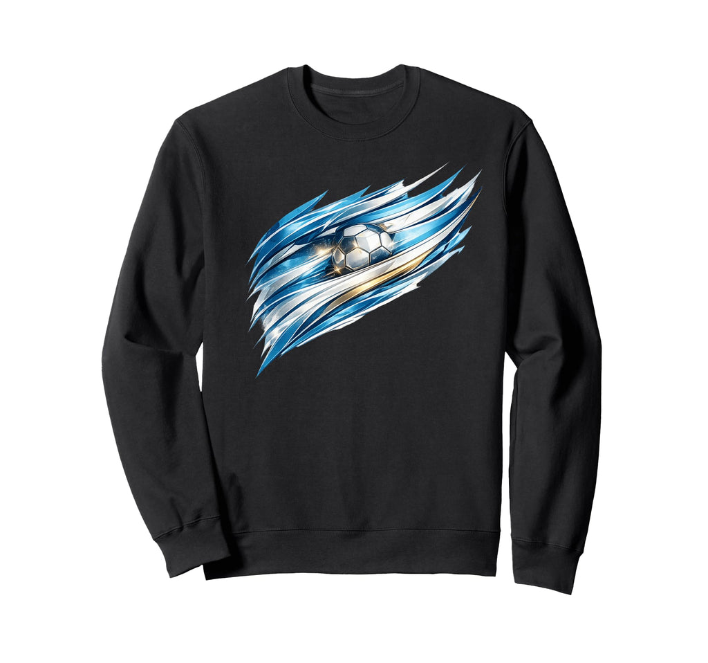 Argentina Football Blue White Sweatshirt - Aesthetic Graphic Men Women - T-Shirt, Sweatshirt, Hoodie