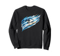 Argentina Football Blue White Sweatshirt - Aesthetic Graphic Men Women - T-Shirt, Sweatshirt, Hoodie