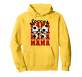 Soccer Bow Mama Mama Mama Mama Game Day Hoodie - Aesthetic Graphic Unisex - T-Shirt, Sweatshirt, Hoodie