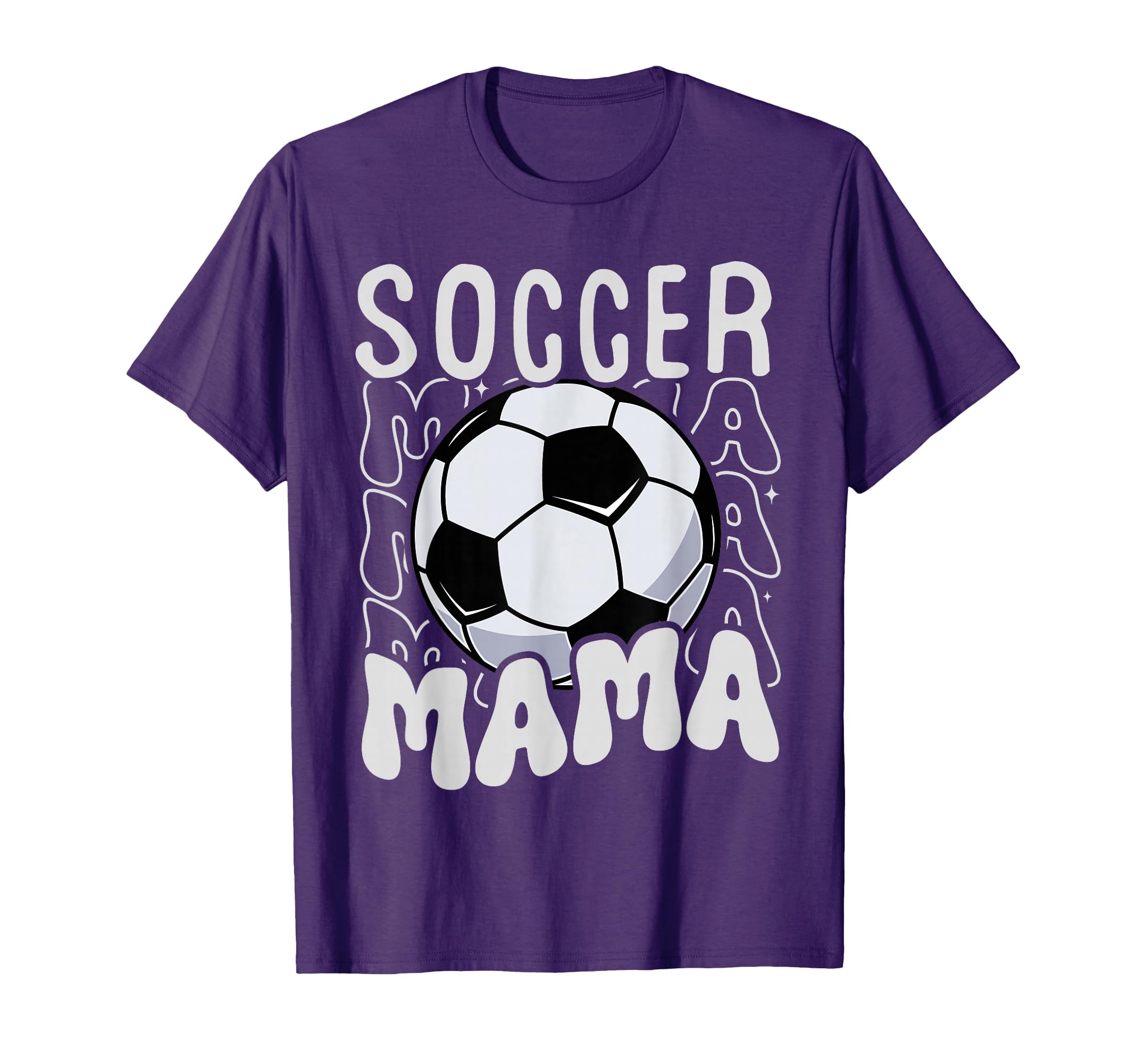 Soccer Mama Groovy Soccer Mom Mothers T-Shirt - Trendy Graphic Men Women - T-Shirt, Sweatshirt, Hoodie
