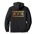 Soccer Coaching Training Trainer Soccer Hoodie - Graphic Print Men Women - T-Shirt, Sweatshirt, Hoodie