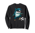 Football Shark Sweatshirt - Streetwear Style Men Women - T-Shirt, Sweatshirt, Hoodie