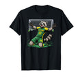 Funny Feral Raccoon Soccer Player T-Shirt - Minimalist Print for Adults - T-Shirt, Sweatshirt, Hoodie