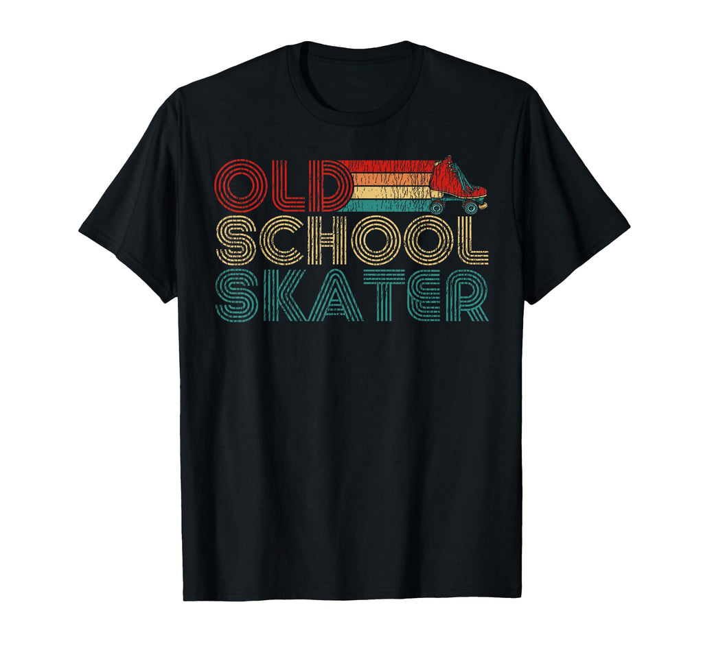 Roller Skating Skate 1970S Old School T-Shirt - Unique Graphic Unisex - T-Shirt, Sweatshirt, Hoodie