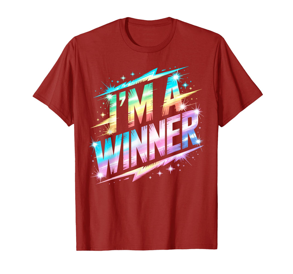 Im Winner All We Do Motivational Game T-Shirt - Novelty Apparel for Adults - T-Shirt, Sweatshirt, Hoodie
