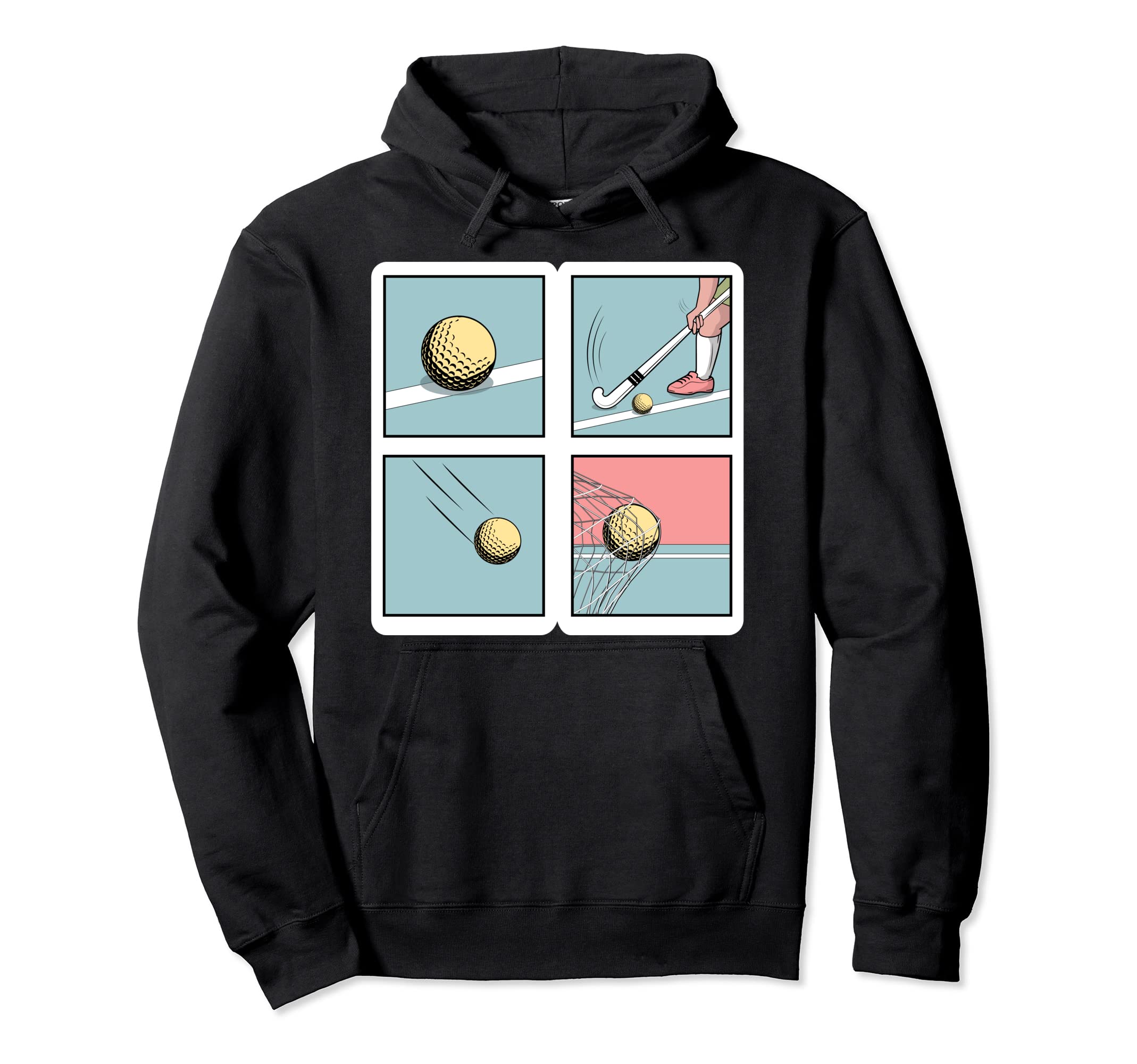 Ice Hockey Player Athlete Winter Sport Hoodie - Trendy Graphic Men Women - T-Shirt, Sweatshirt, Hoodie