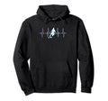 Soccer Heartbeat Sports Soccer Player Hoodie - Unique Graphic Men Women - T-Shirt, Sweatshirt, Hoodie