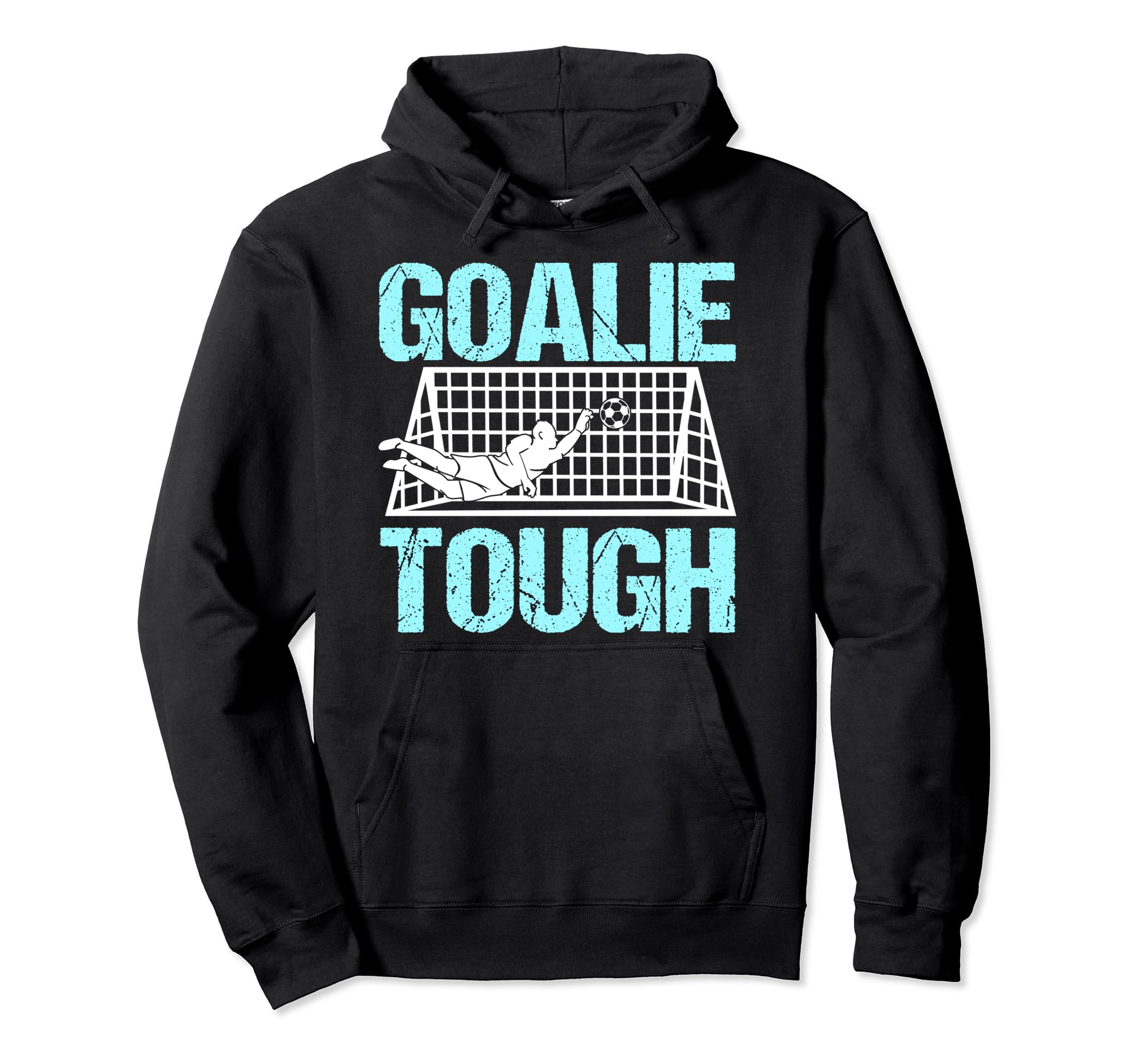 Goalie Soccer Player Goalkeeper Team Hoodie - Unique Graphic Men Women - T-Shirt, Sweatshirt, Hoodie