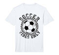 Groovy Soccer Womens Soccer T-Shirt - Custom Art Print for Adults - T-Shirt, Sweatshirt, Hoodie