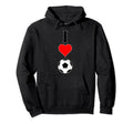 I Love Soccer I Heart Soccer Players Sweatshirt - Fun Novelty Design Unisex - T-Shirt, Sweatshirt, Hoodie