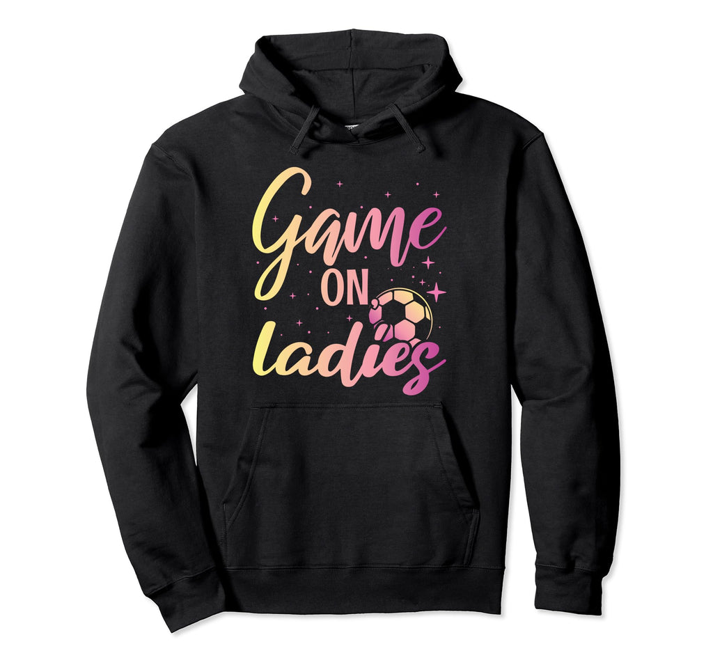 Soccer Team Outfit Players Fans Womens Hoodie - Trendy Graphic for Adults - T-Shirt, Sweatshirt, Hoodie