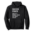 Soccer Coach Definition Funny Hoodie - Graphic Print Unisex - T-Shirt, Sweatshirt, Hoodie