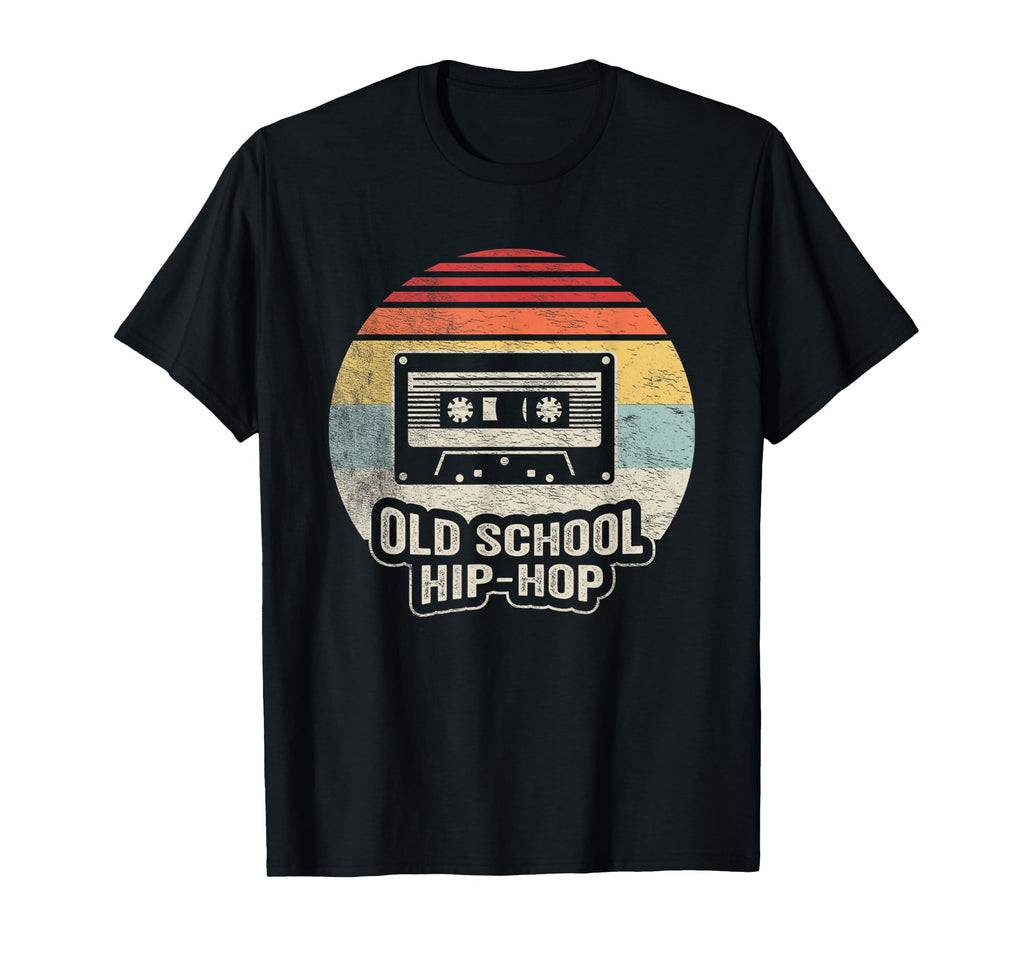 Old School Hip Hop Cassette 80S Vibes T-Shirt - Fun Novelty Design Unisex - T-Shirt, Sweatshirt, Hoodie