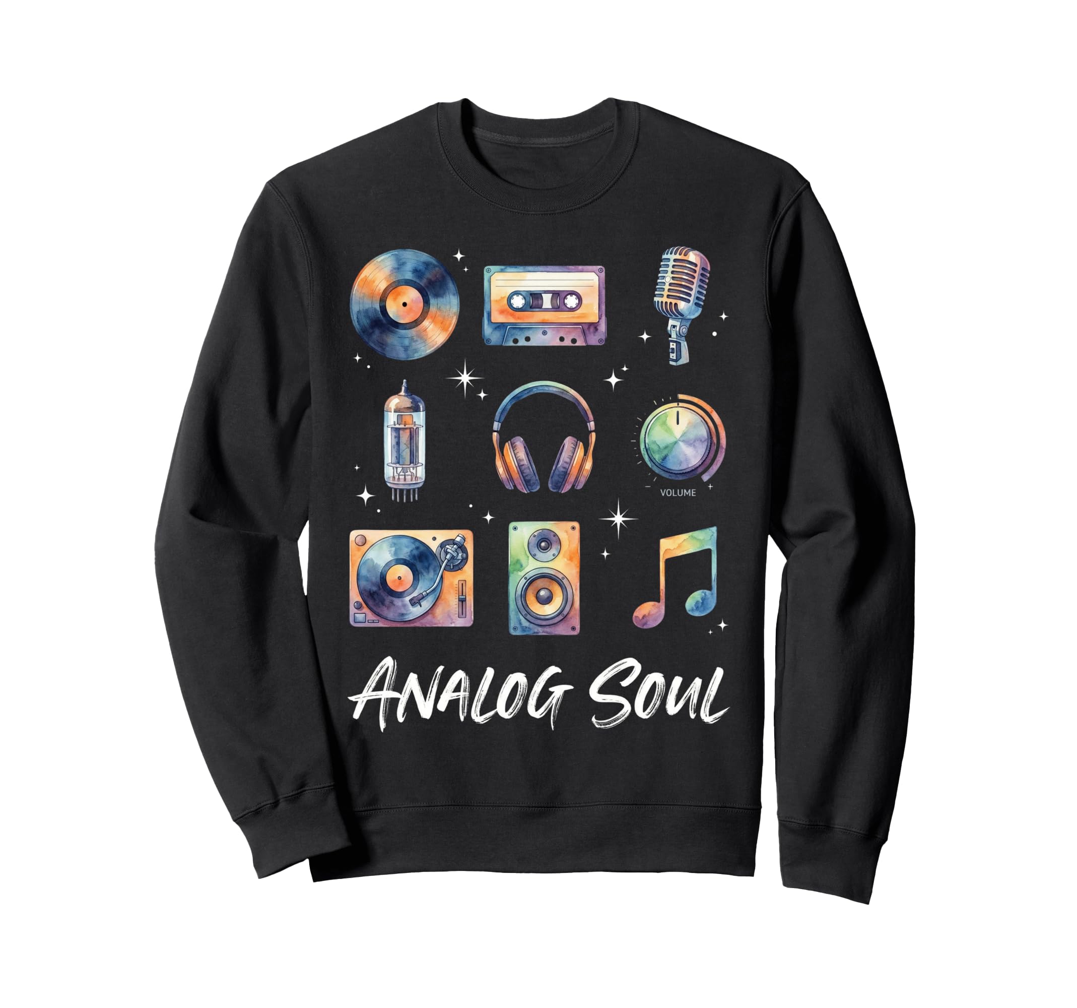 Analog Soul Audiophile Sweatshirt - Fun Novelty Design Men Women - T-Shirt, Sweatshirt, Hoodie