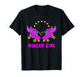 Funny Roller Skater Skating 70S 80S T-Shirt - Custom Art Print Men Women - T-Shirt, Sweatshirt, Hoodie