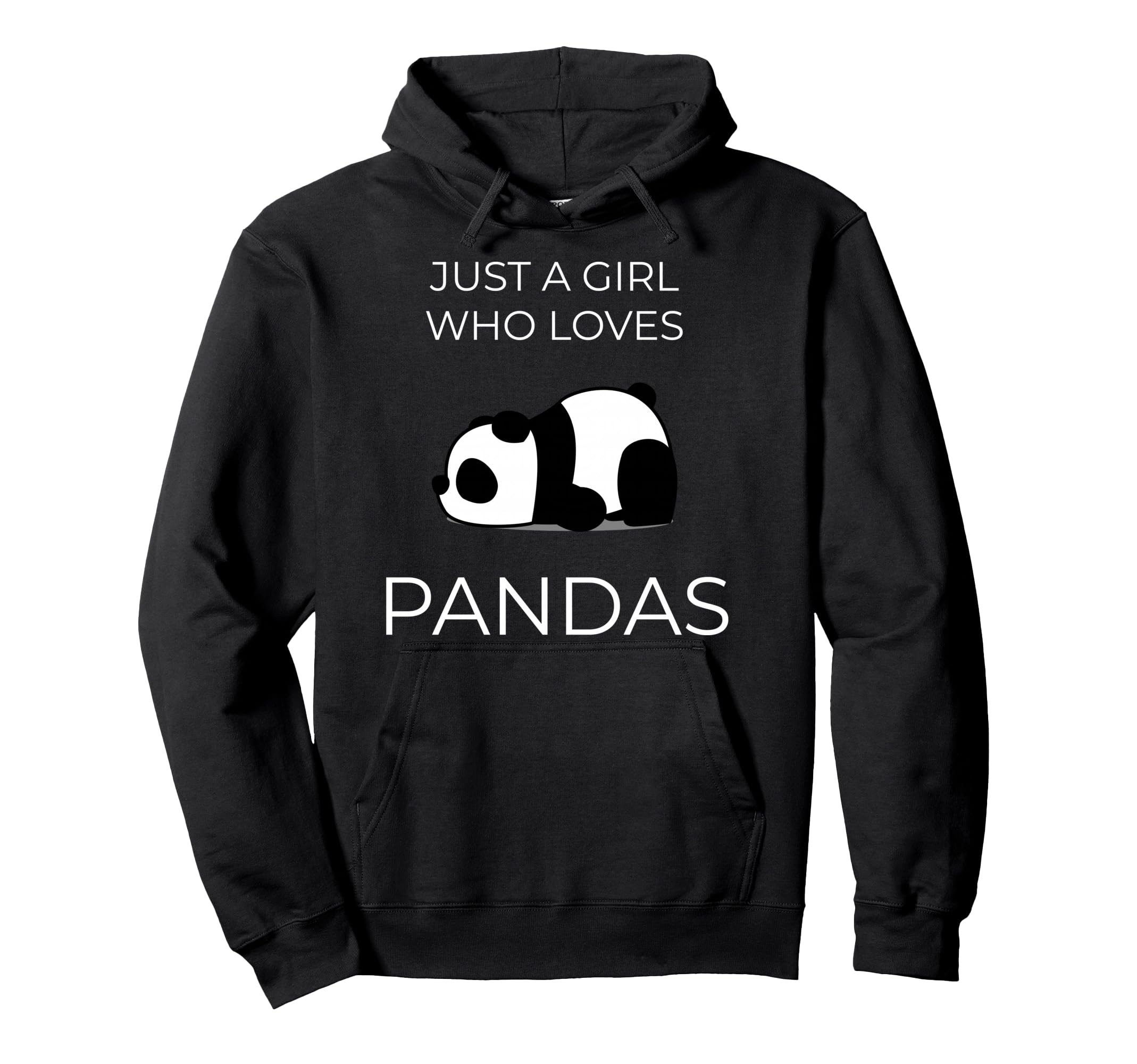 Just One Adores Pandas Kawaii Art Hoodie - Trendy Graphic Men Women - T-Shirt, Sweatshirt, Hoodie