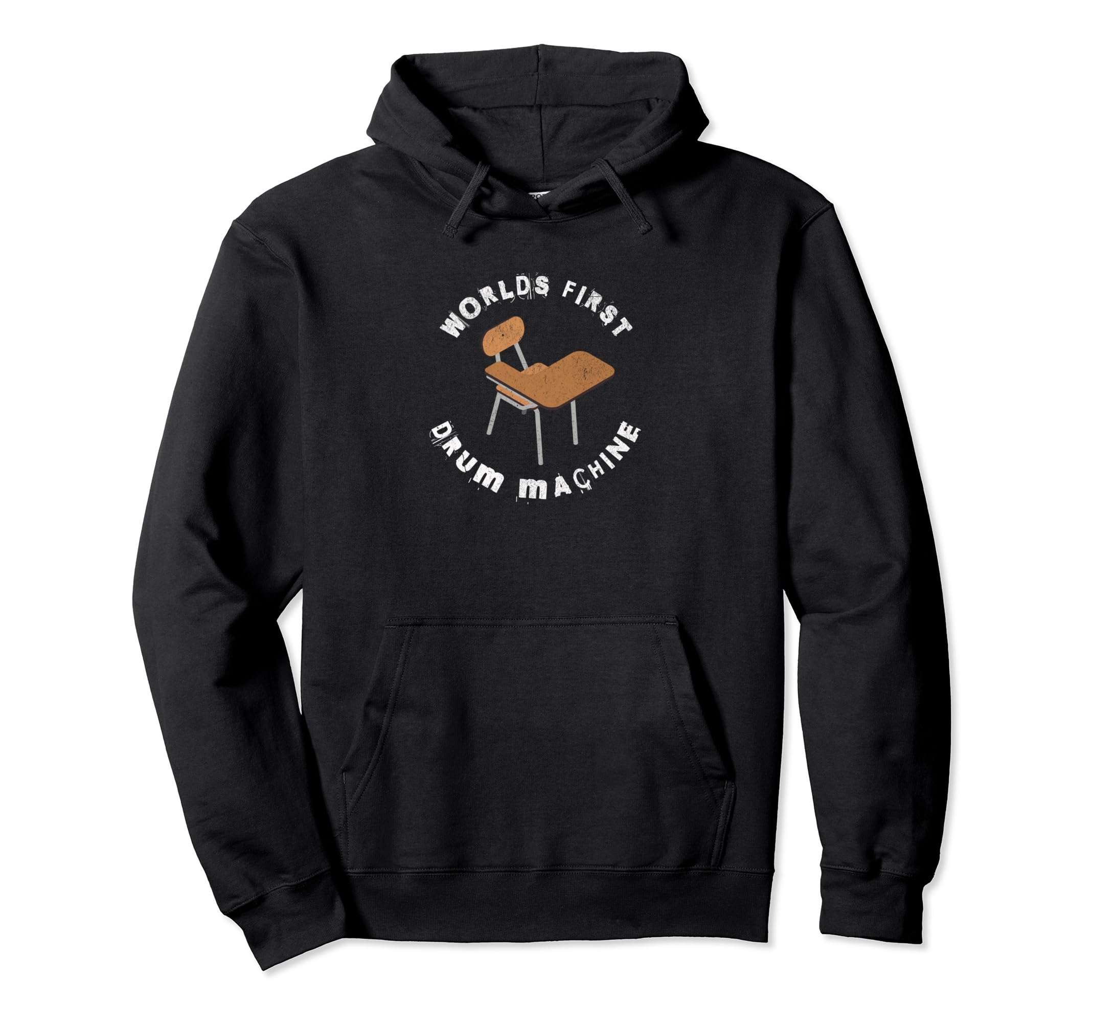 Worlds First Drum Machine Old Hoodie - Casual Everyday Wear for Adults - T-Shirt, Sweatshirt, Hoodie