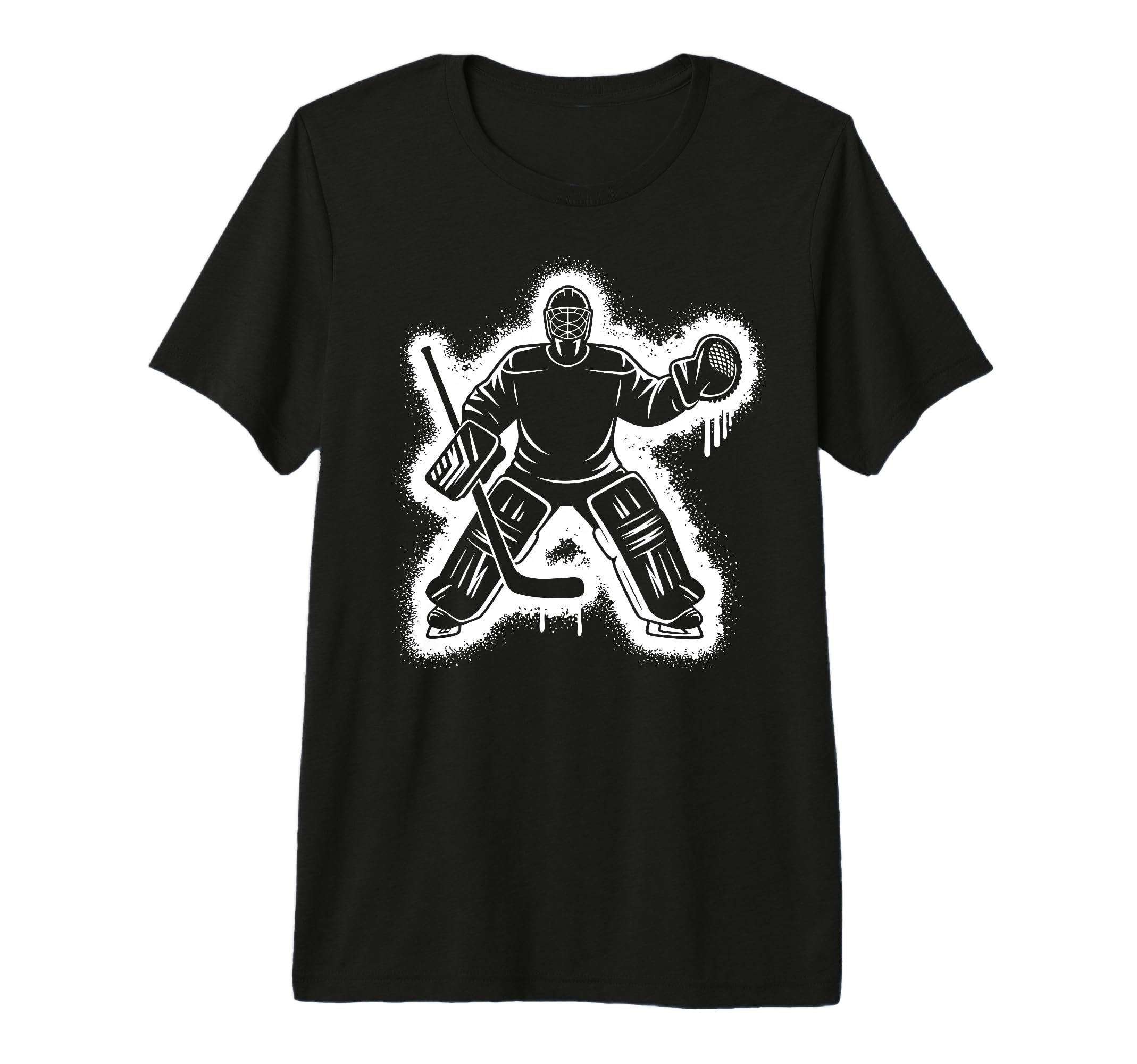 Ice Hockey Goalkeeper Tri Blend T-Shirt - Streetwear Style Men Women - T-Shirt, Sweatshirt, Hoodie