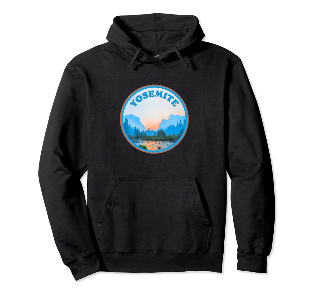Yosemite Valley National Park Photo Hoodie - Novelty Apparel for Adults - T-Shirt, Sweatshirt, Hoodie