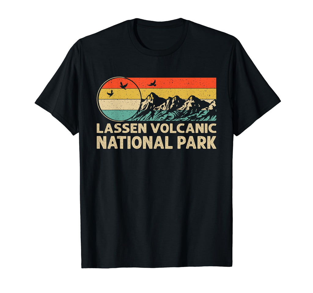 Hiking Camping Lover Lassen Volcanic T-Shirt - Custom Art Print for Adults - T-Shirt, Sweatshirt, Hoodie