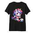 Footballer Unicorn Fans Soccer Team T-Shirt - Unique Graphic Men Women - T-Shirt, Sweatshirt, Hoodie