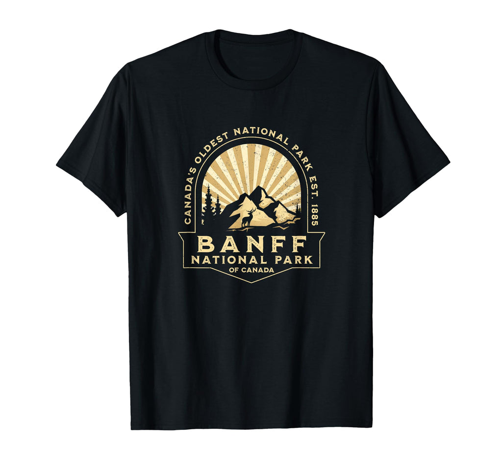 Banff National Park Canada Souvenir T-Shirt - Aesthetic Graphic Unisex - T-Shirt, Sweatshirt, Hoodie