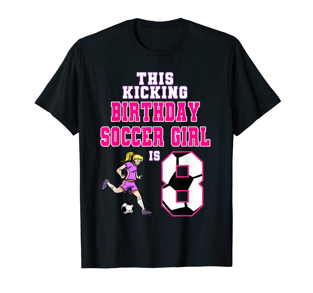 This Birthday Soccer Is 8 Soccer Theme T-Shirt - Trendy Graphic Men Women - T-Shirt, Sweatshirt, Hoodie