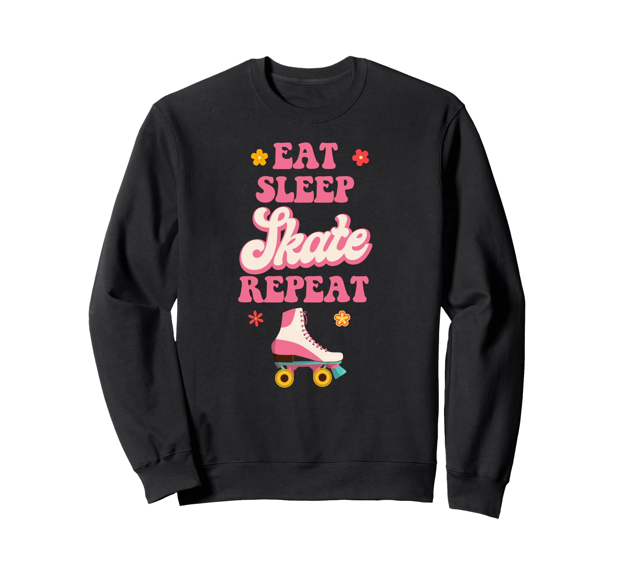 Roller Skating Skate 1970S Sweatshirt - Custom Art Print Unisex - T-Shirt, Sweatshirt, Hoodie