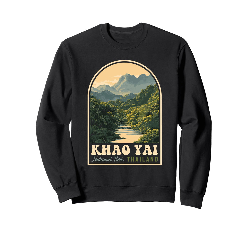Khao Yai National Park Thailand Sweatshirt - Custom Art Print for Adults - T-Shirt, Sweatshirt, Hoodie