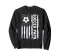 Soccer Papa Proud Soccer Grandpa Usa Sweatshirt - Novelty Apparel Unisex - T-Shirt, Sweatshirt, Hoodie