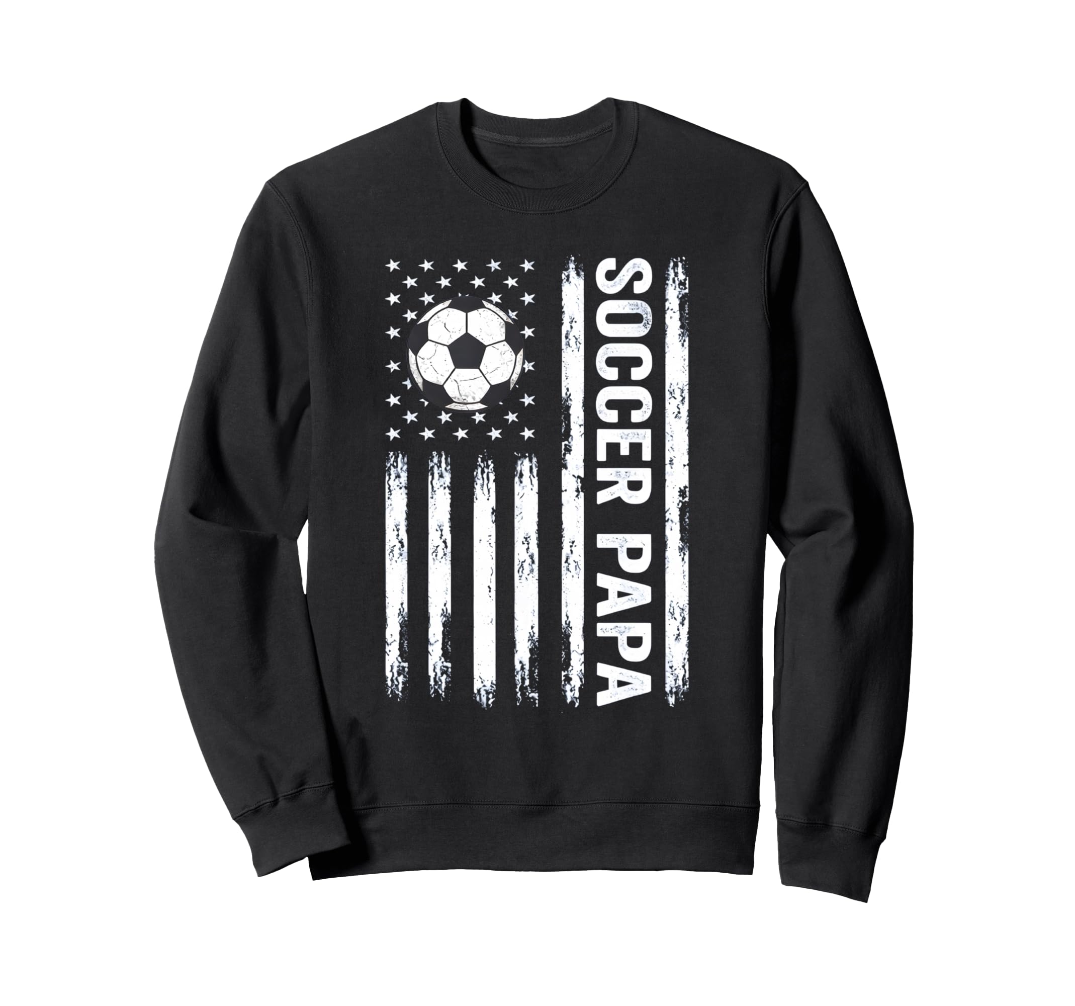 Soccer Papa Proud Soccer Grandpa Usa Sweatshirt - Novelty Apparel Unisex - T-Shirt, Sweatshirt, Hoodie