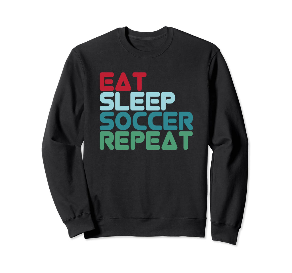 Football Football Player Eat Sweatshirt - Casual Everyday Wear Unisex - T-Shirt, Sweatshirt, Hoodie