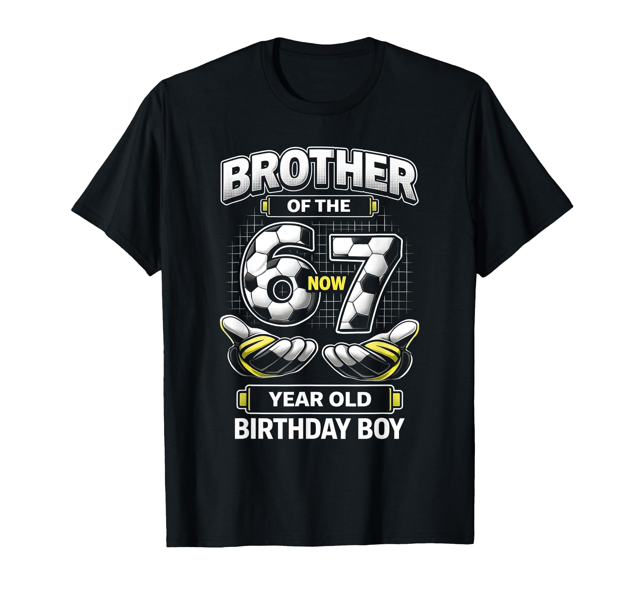 Birthday I Was 6 Now Im 7 Six Seven T-Shirt - Trendy Graphic for Adults - T-Shirt, Sweatshirt, Hoodie