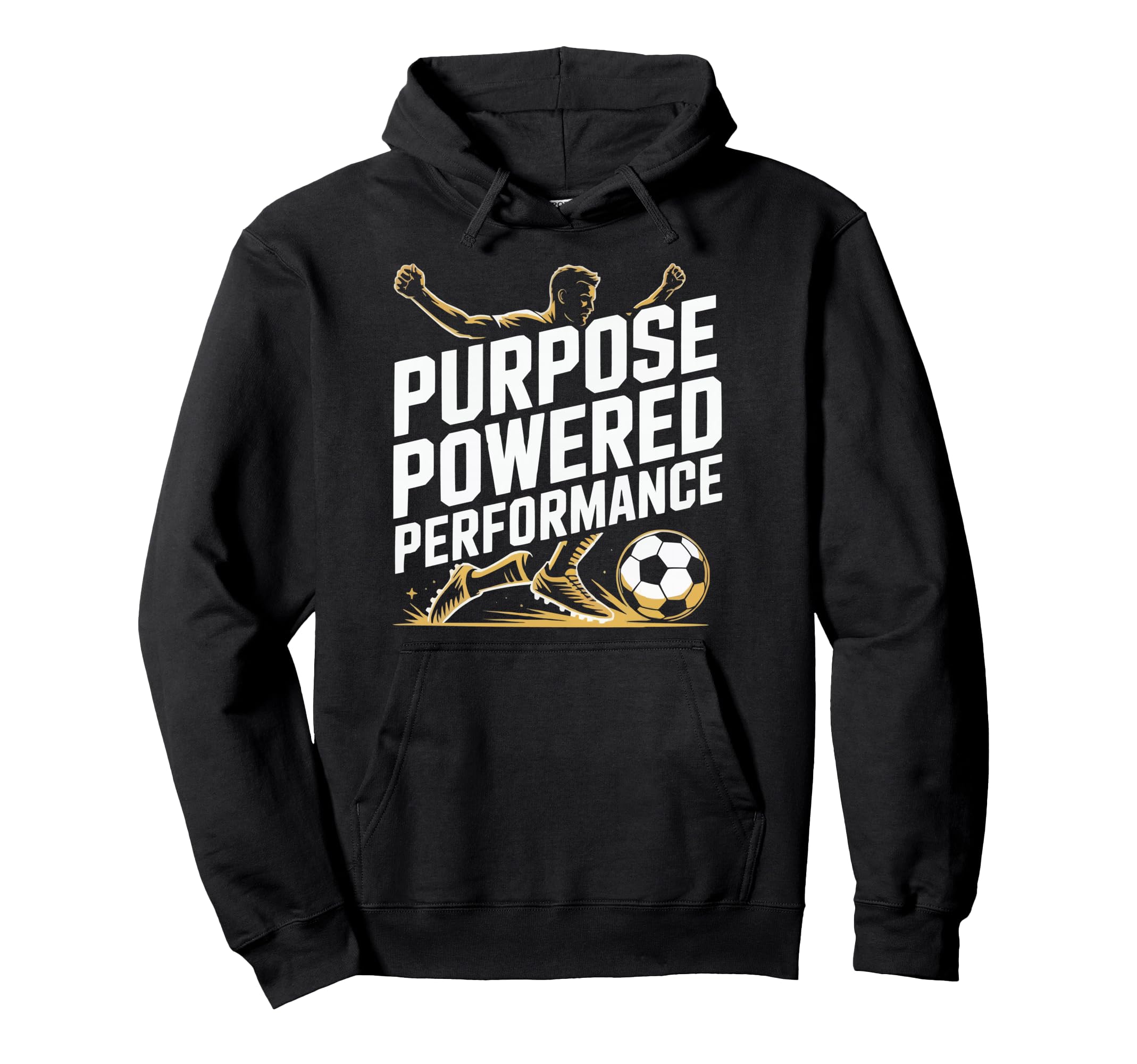 Christian Soccer Player Religious Hoodie - Novelty Apparel for Adults - T-Shirt, Sweatshirt, Hoodie