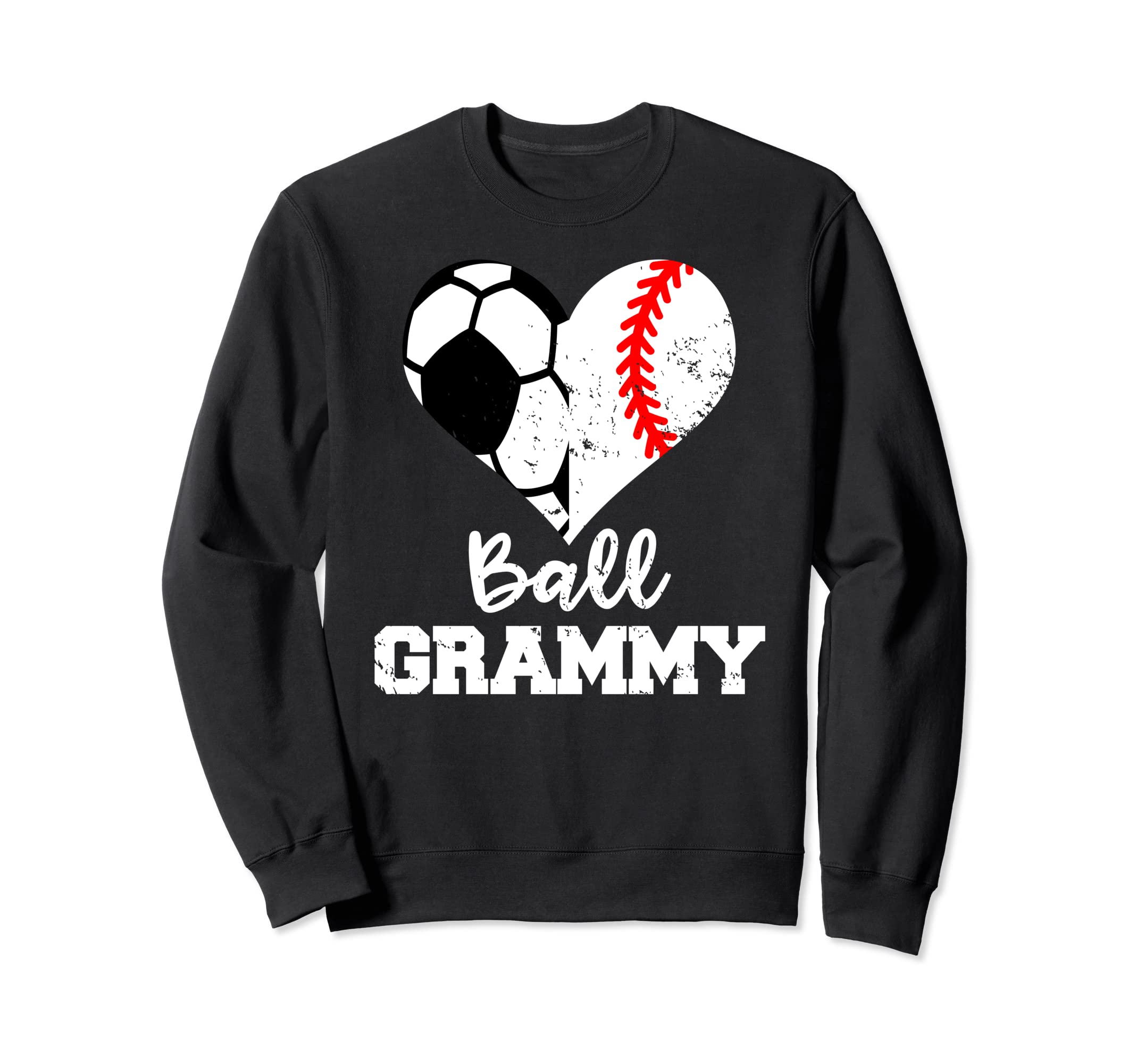 Ball Grammy Heart Funny Soccer Sweatshirt - Aesthetic Graphic for Adults - T-Shirt, Sweatshirt, Hoodie