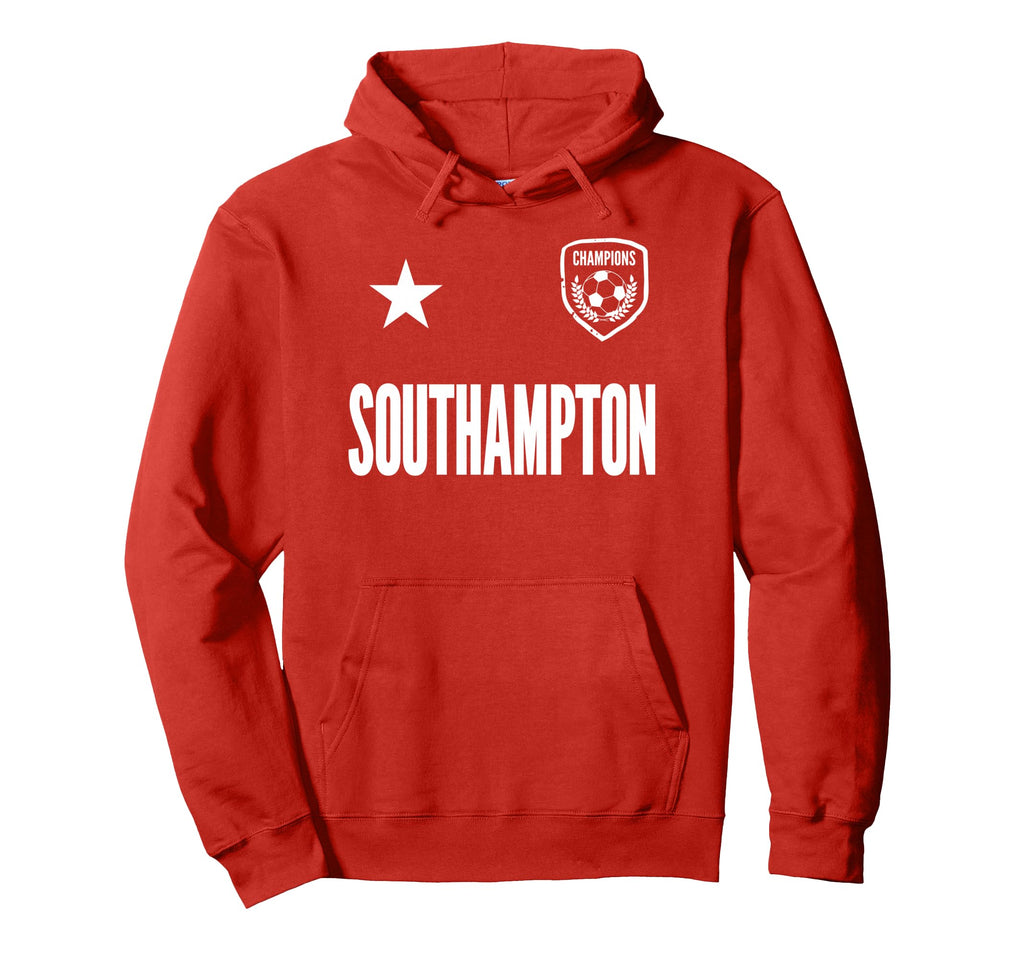 Southampton Soccer Jersey Hoodie - Fun Novelty Design Unisex - T-Shirt, Sweatshirt, Hoodie
