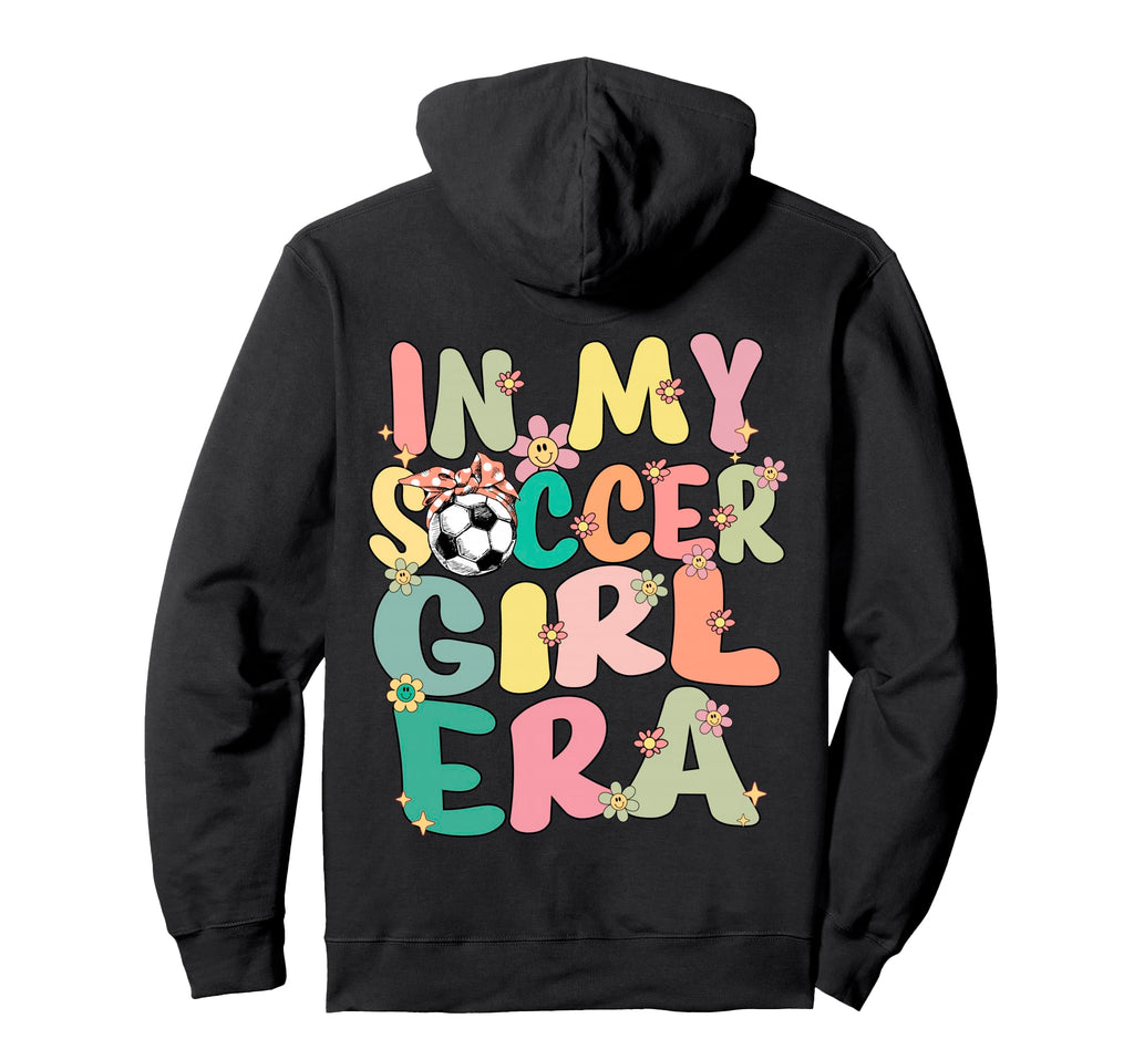 My Soccer Era Groovy Soccer Hoodie - Minimalist Print for Adults - T-Shirt, Sweatshirt, Hoodie
