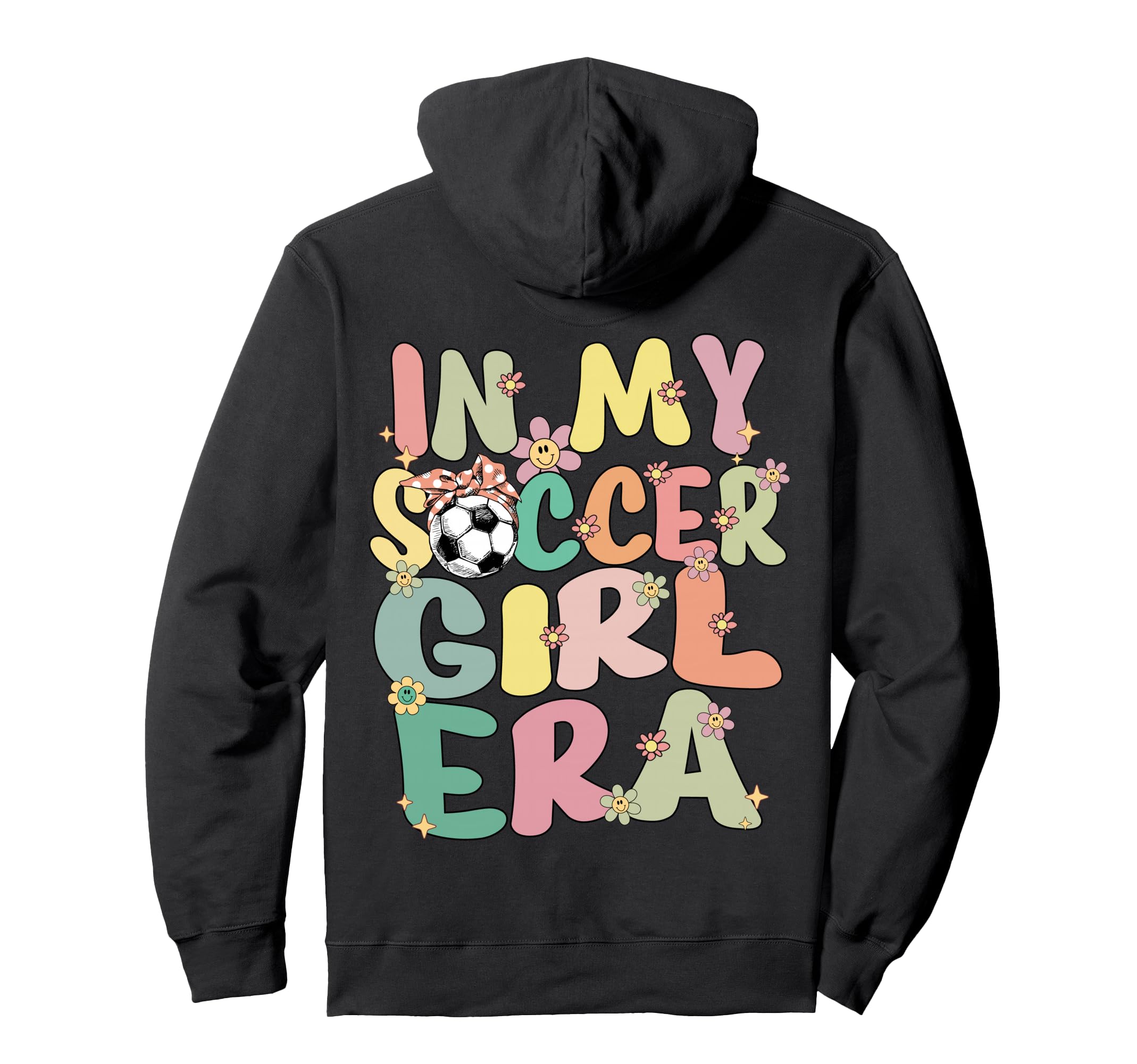 My Soccer Era Groovy Soccer Hoodie - Minimalist Print for Adults - T-Shirt, Sweatshirt, Hoodie