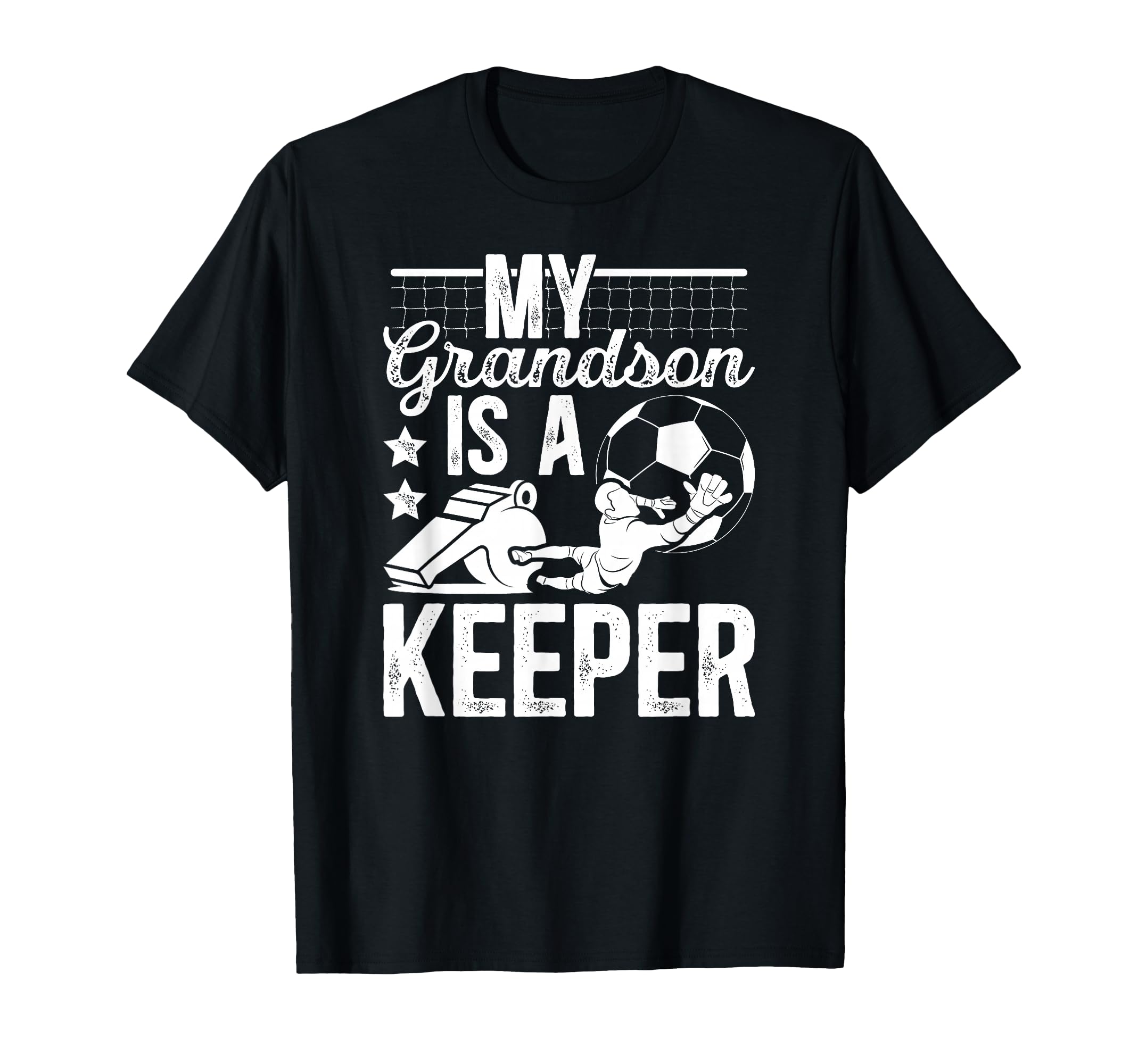 Proud Soccer Keeper Pop Pop Grandpa Soccer T-Shirt - Unique Graphic Unisex - T-Shirt, Sweatshirt, Hoodie